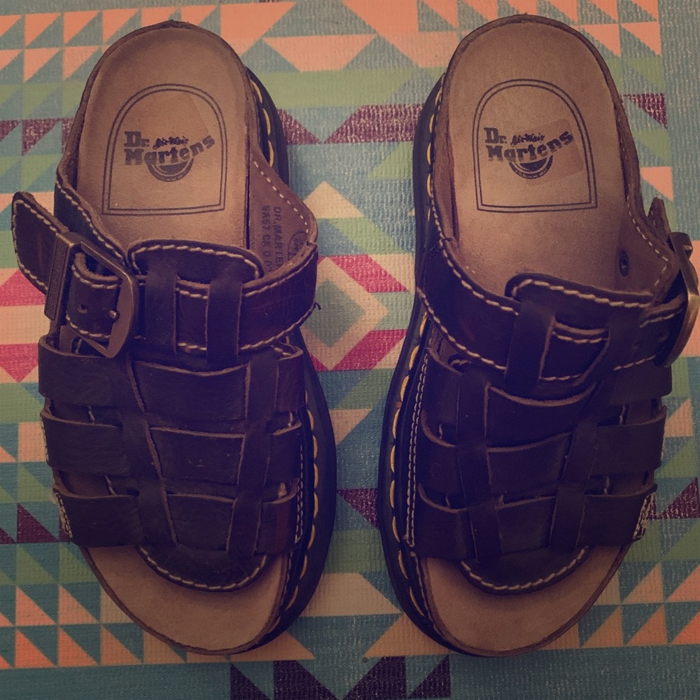 Dr. Martens Vintage Brown Sandals